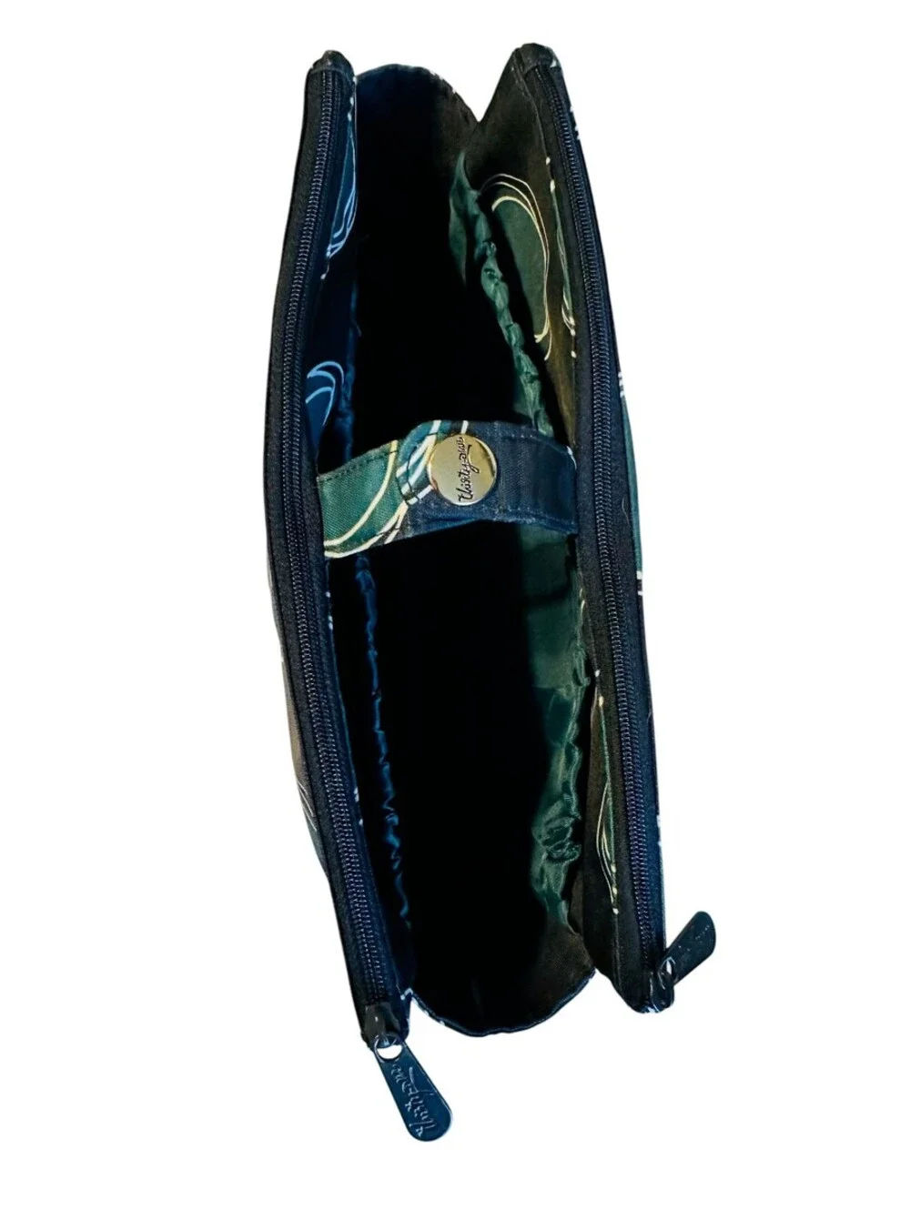 Thirty-One La-Di-Dot Blue Green Swirl Swap It Organizer